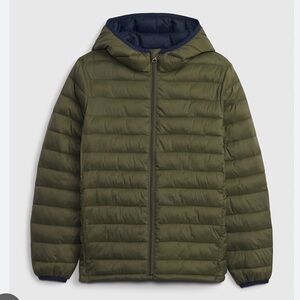 GAP Kids Recycled Lightweight Puffer Jacket | XS (4-5)